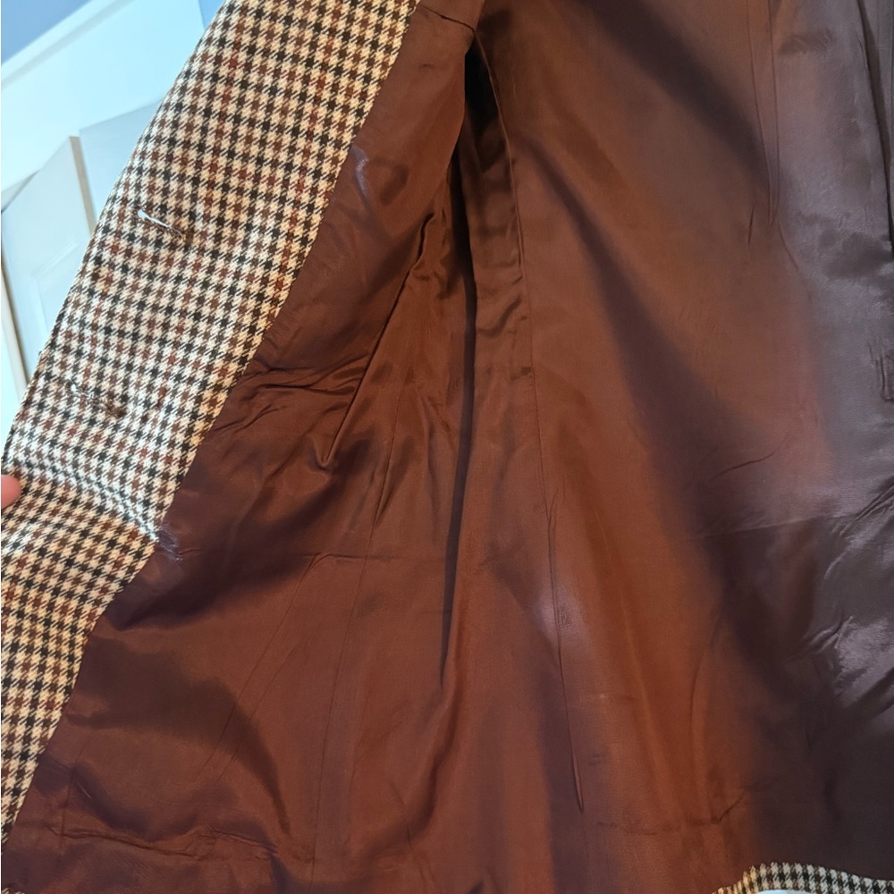 Vintage Evan Picone Women's Houndstooth Blazer and Pant Set - Picture 8 of 16